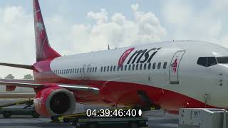 MSFS  Livery Painting  MSI  PMDG B737800  Timelapse [upl. by Obe]