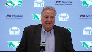 UND Football  Bubba Schweigert Weekly Press Conference  101424 [upl. by Yendroc]