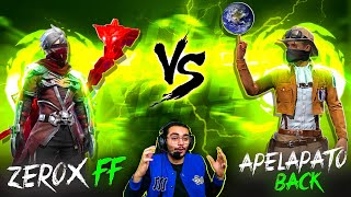 Faster Than Zerox FF ⚡ Apelapato Movement Is Better Than Zerox 🤯  Garena Free Fire [upl. by Pacorro]