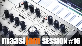 Animoog  Arduino Midi Controller Volca Keys  Bass  maasijam session 16 [upl. by Eden]