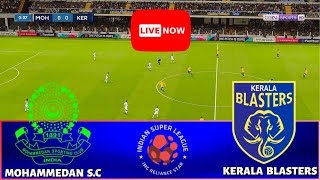 🔴LIVE  MOHAMMEDAN SC vs KERALA BLASTERS  Indian Super League 202425  PES 21 Simulation [upl. by Ahmad]