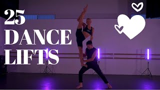 25 Dance Lifts and Partnering With Chadwick Studios [upl. by Llevel]