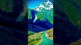 mountaintops snowmountain riverflow kalamvalley mountains relaxingmusic usa europe travel [upl. by Nnairb339]