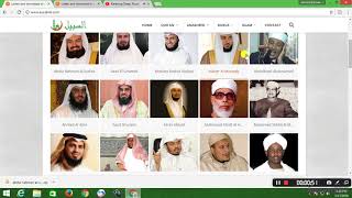 Listen and download recitations of the Holy Quran online assabilecom [upl. by Ellett]