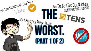 THE WORST TOP TEN SITE PART 1 OF 2 [upl. by Ocirederf]