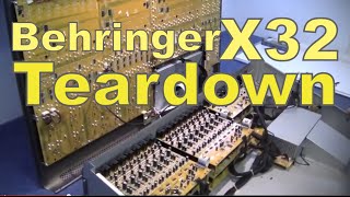 MF9 part 2 behringer X32 mixer teardown an indepth look inside [upl. by Aes]