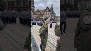 Einmarsch 2 Inspektion OSH Dresden 🦅🇩🇪 bundeswehr militär tradition soldaten parade [upl. by Fredric104]