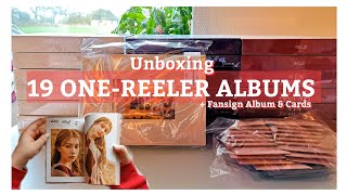 Unboxing 19 OneReeler albums Makestar fansign winner [upl. by Hareehat]