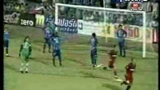 Highlight Chonburi FC 25 Muang Thong Utd TPL 2009 [upl. by Ylecara]