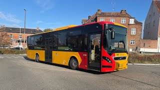 quotVolvo B8RLE Wroclaw 8900LEquot 4x2 4821 ZF Ecolife Linje 501A kører mod Ladegårdsparken [upl. by Clova]