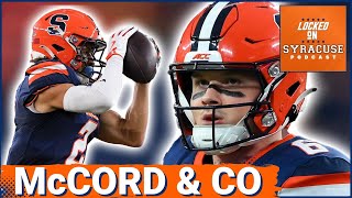 How Kyle McCord and Syracuses Receivers Performed against Stanford  Syracuse Orange Podcast [upl. by Annah875]