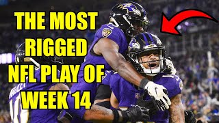 The Most Scripted NFL Play of Week 14 [upl. by Perice]