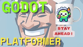 Godot PLATFORMER Tutorial [upl. by Marino]