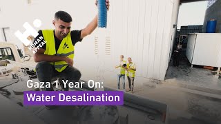 Gaza 1 Year On Water Desalination [upl. by Kareem504]