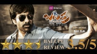 Balupu Telugu Movie Review  Ravi Teja Shruthi Hassan Anjali Brahmanandam [upl. by Aubree]