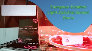 Energous Light Spectral Sensor Demonstration [upl. by Lewin]