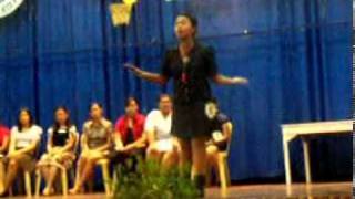 Pias Oratorical speech  Let the Truth Set You Free [upl. by Erdua178]