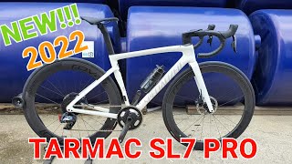 NEW Specialized Tarmac SL7 PRO 2022  SRAM Force eTap Axs 1x Specialized roadbike [upl. by Noed455]