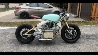 1983 Yamaha Virago Cafe Racer XV750 Cafe Racer [upl. by Lsil547]