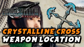 Final Fantasy 7 Rebirth  Crystalline Cross Location Yuffies Weapon [upl. by Kalk]