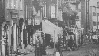 Animated TimeLapse Daguerreotype Photos of Chestnut Street in Philadelphia Pennsylvania 1843 [upl. by Shaff790]