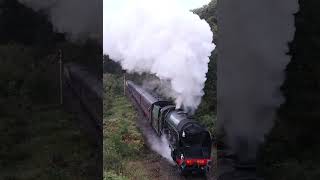 926 Repton digs in on the 149 NYMR autumn steam gala 2024  28924 greatbritishrailways shorts [upl. by Idet]