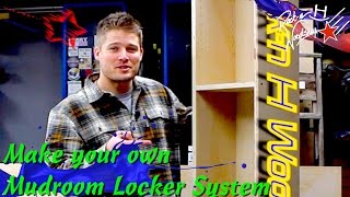 Mudroom  Garage Locker System [upl. by Weasner]