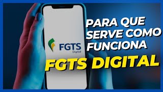 Como funciona o SITE DO FGTS DIGITAL [upl. by Esorlatsyrc]