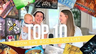 Our Top 10 Games From The BGG Top 100 [upl. by Ollehcram879]