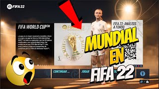 Como JUGAR el MUNDIAL en FIFA 22 [upl. by Gapin337]