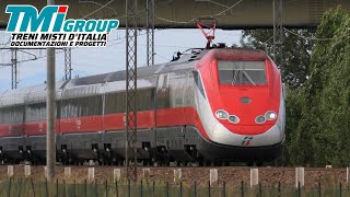 TRENI A TUTTA VELOCITÀ IN LINEA SULLA BOLOGNA VERONA DEVIATI E NON… [upl. by Fabri]