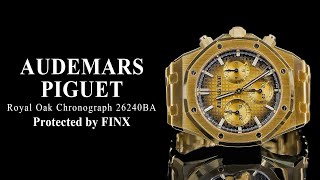 Audemars Piguet Royal Oak Chronograph 26240BA Protection Film [upl. by Shulem205]