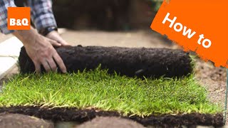 How to lay a new lawn from turf [upl. by Latsirhc]