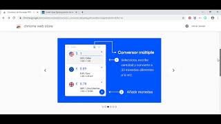 Conversor de divisas Equivalencias de monedas Conversor de Monedas PRO Extensión Chrome [upl. by Shear]