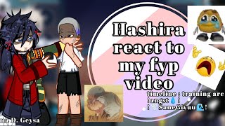 ✨Hashira react to my fyp video✨timelineTrainingArc⚔️🌪SaneGiyuu🌊KnY👿🗡👹Lazy😪Asf😋🙏 [upl. by Miranda]