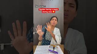 Relatable 🤷‍♀️😂 shorts funny teacher comedy ytshorts viralvideo indian [upl. by Edahs]