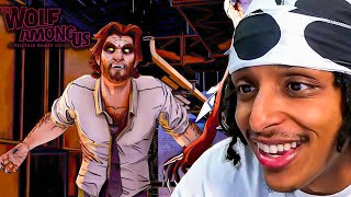 PLAYING AND BEATING WOLF AMONG US IN ONE VIDEO [upl. by Ecirtnom165]