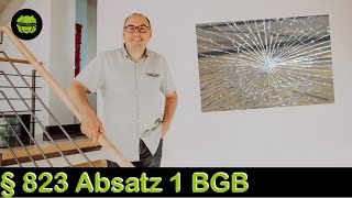 § 823 Absatz 1 BGB Prüfungsschema  Rechtssalat [upl. by Tayler]