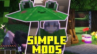 Best Simple Mods For Minecraft [upl. by Lomaj]