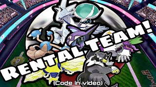 CALYREX ICE RIDER RENTAL TEAM CODE INSIDE SERIES 10 VGC POKEMON SWORD SHIELD COMPETITIVE BATTLES [upl. by Diet]