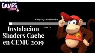 Instalacion SHADERS CACHE en Cemu Completos facil y rapido 2019 [upl. by Eimile]