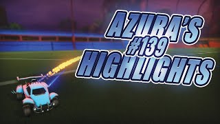 Azuras Highlights 139  Rocket League [upl. by Portugal647]