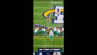 Joshua Karty 55 yard field goal [upl. by August]