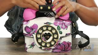 Betsey Johnson Mini Phone Bag SKU 9105148 [upl. by Clabo120]