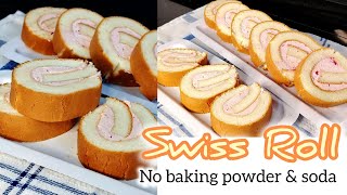 Amazing sponge recipe💥Swiss Roll [upl. by Claretta405]