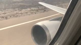 Mahan Air Airbus A300 takeoff from Bandar Abbas [upl. by Adnorat]