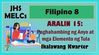 Filipino 8 Aralin 15 Paghahambing ng Anyo at mga Elemento ng Tula MELCs [upl. by Aidnic]