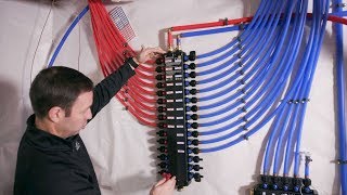 PEX Manifold System  Pros and Cons  Tour [upl. by Atteniuq564]