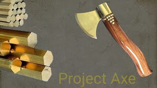 Luxurious Axe making  How Axe is made  Viking axe  Top Skill machine diy axe [upl. by Wash]