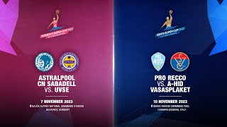 2023 European Water Polo Men’s and Women’s Super Cup Finals  European Aquatics [upl. by Adnawed]